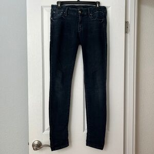 Mother Denim The Looker Grand Sophie Skinny Jeans 28